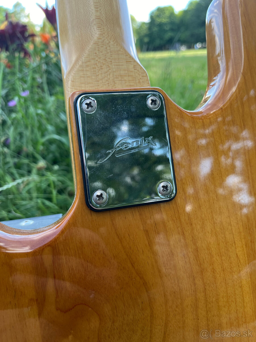 Predám Fenix fretless 4 string natural - Bartolini - 6