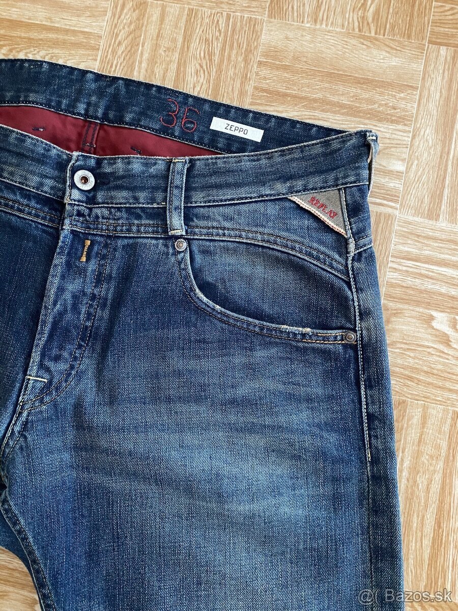 panske dzinsy, rifle REPLAY velkost W36 L30 - 6