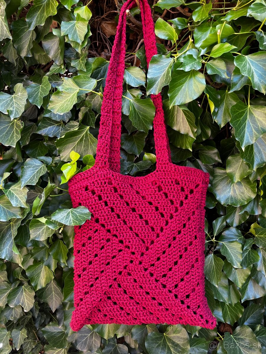 Háčkovaná taška - 6