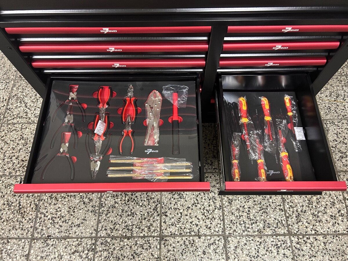 Dielensky vozík s náradím, 580ks. - 6