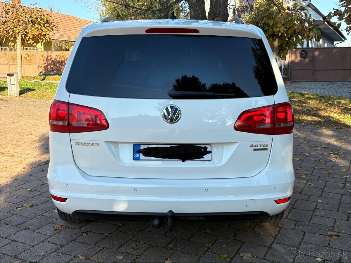 VW Sharan 7 miestny,2.0 TDi nová STK/EK-Webasto - 6