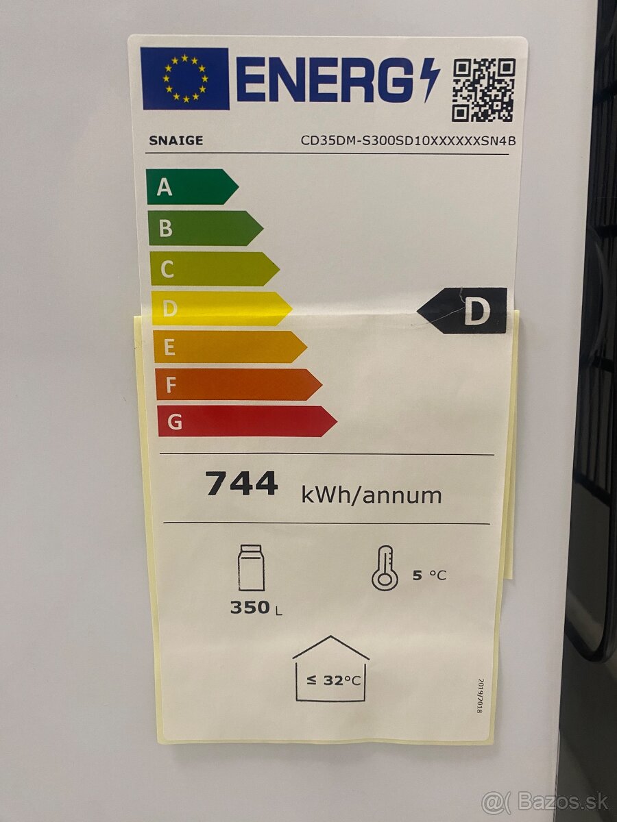 SNAIGE Chladiaca vitrína - 6