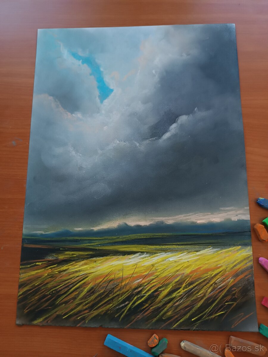 Maľba suchým pastelom - 6