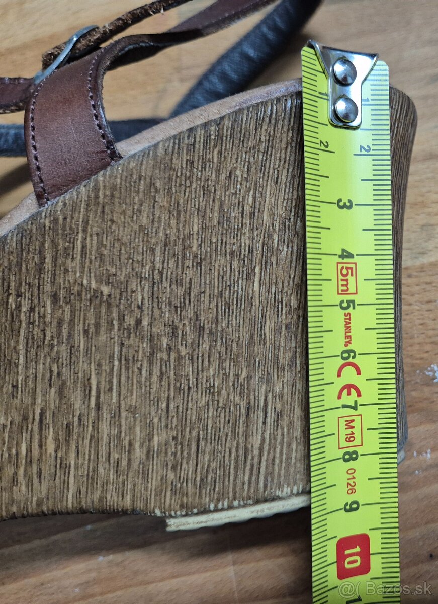 Dámske kožené sandále - 6