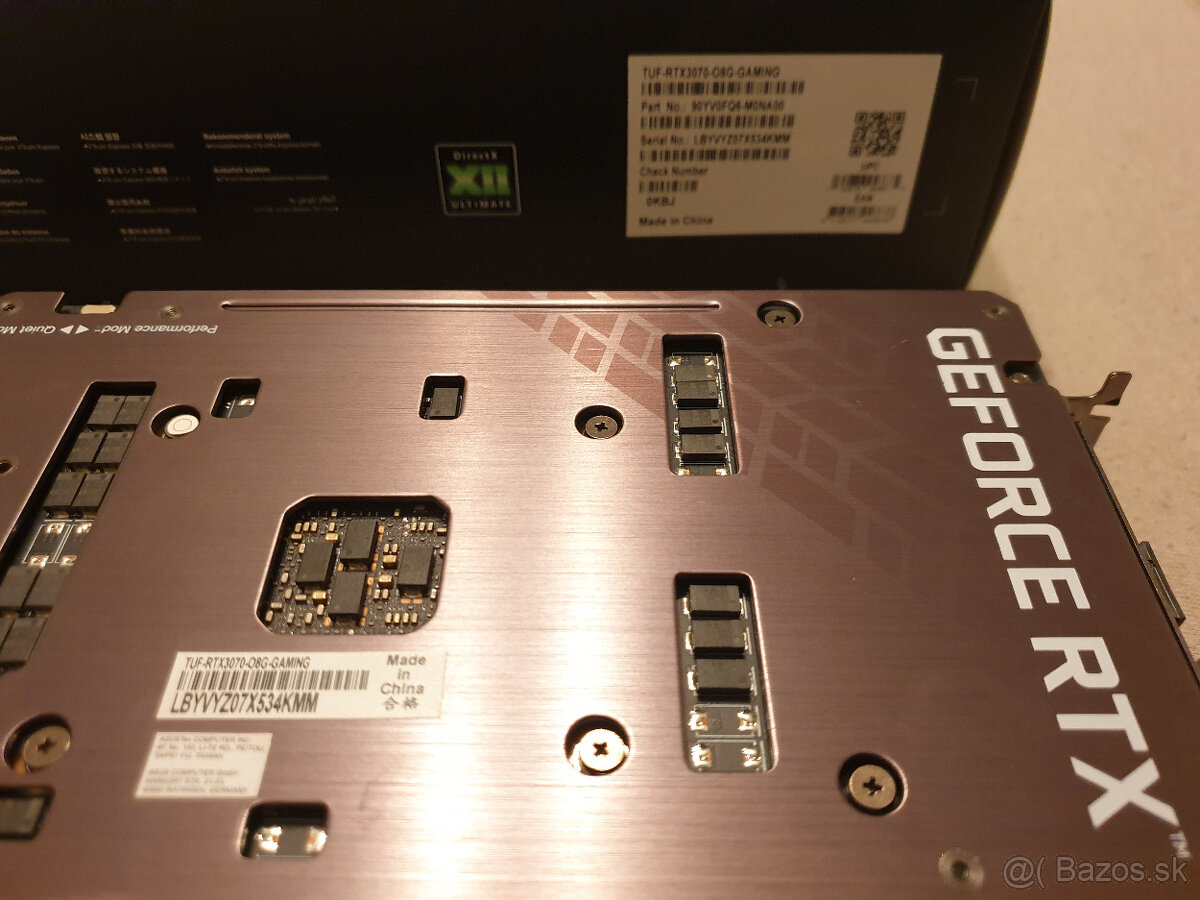 Asus RTX3080Ti, RTX3080 TUF Gaming OC - 6