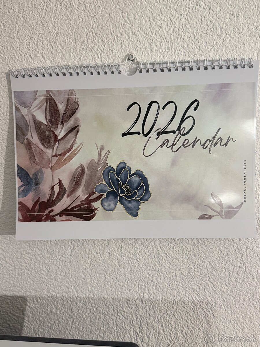✨ 4x Kalendár 2026 pre tvoj dokonalý rok Príroda & Akvarel. - 6