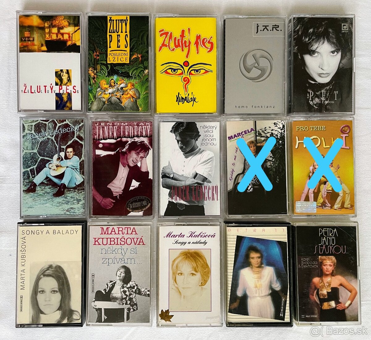 MC kazety - SK a CZ interpreti, skupiny - 6