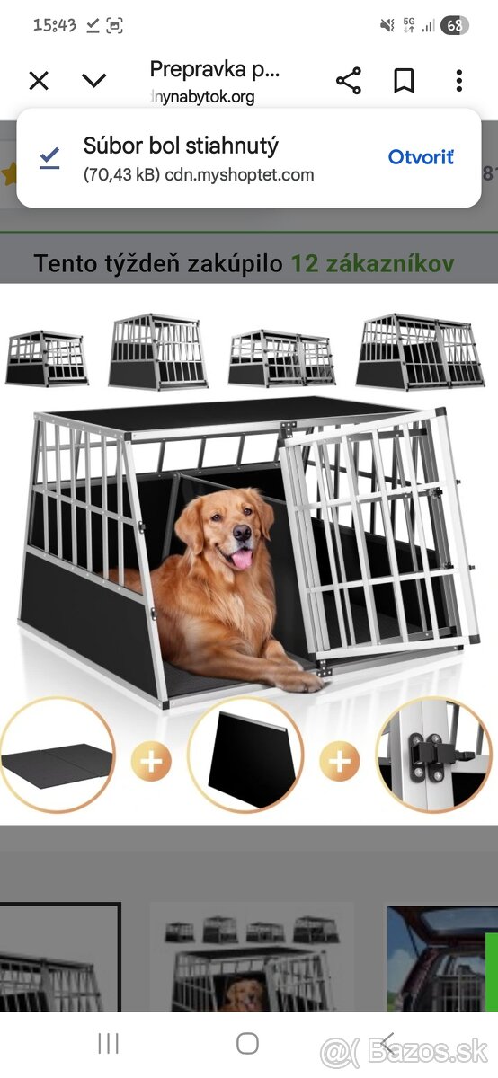 Prepravný box pre veľkých psov - 6