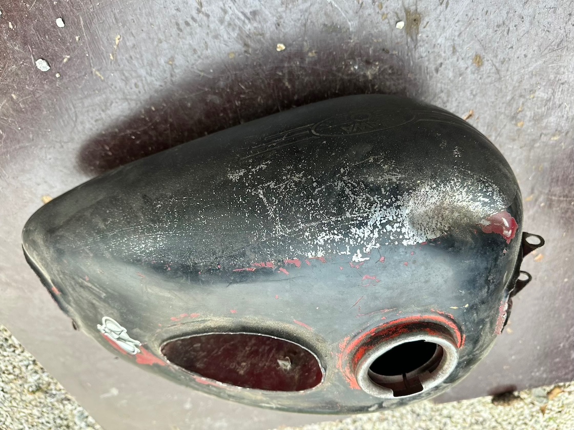 Predám nádrž JAWA 250 350 perák - 6