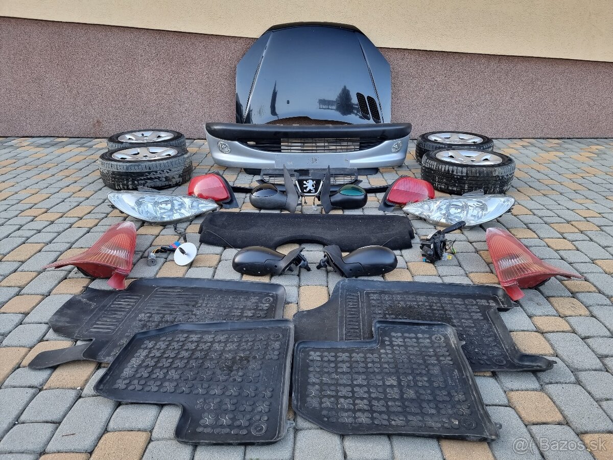 Peugeot 206 SW zadný náraznik - 6