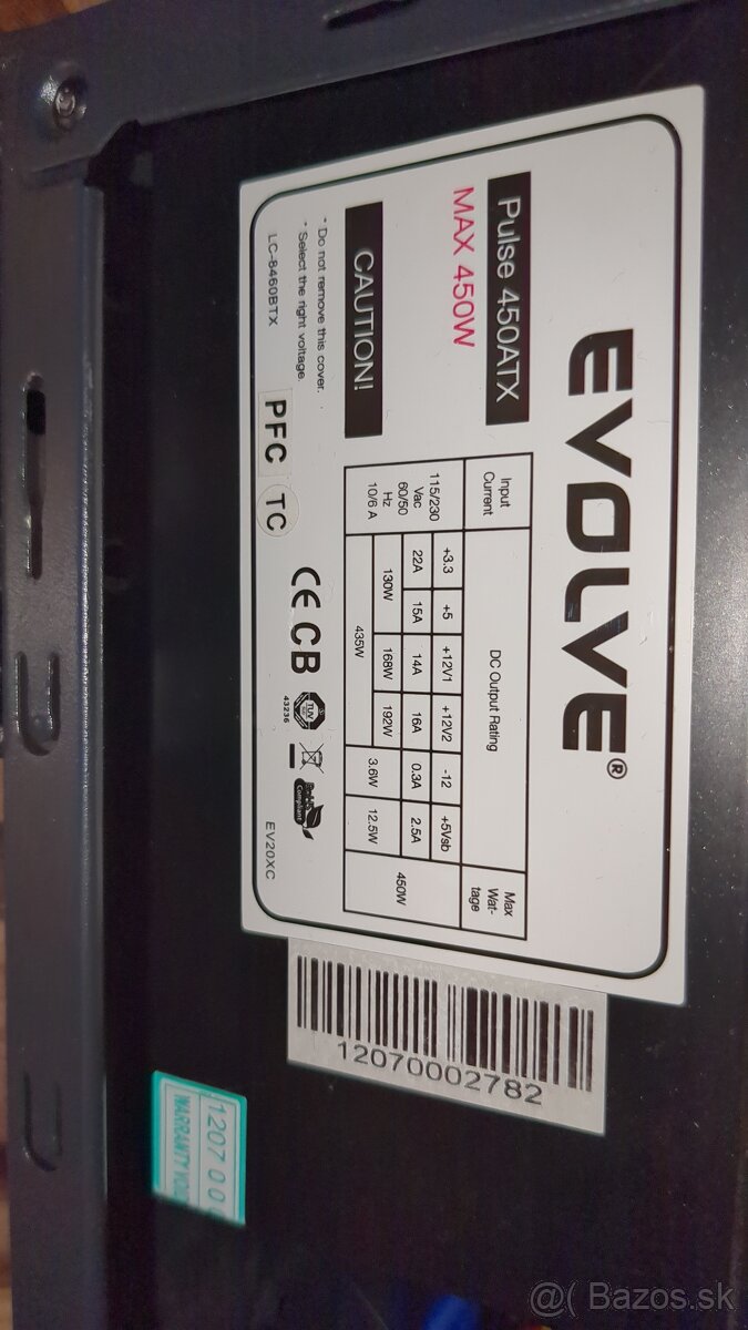 PC Skrina + Zdroj 450w + DVD | Inter-Tech K1 - 6