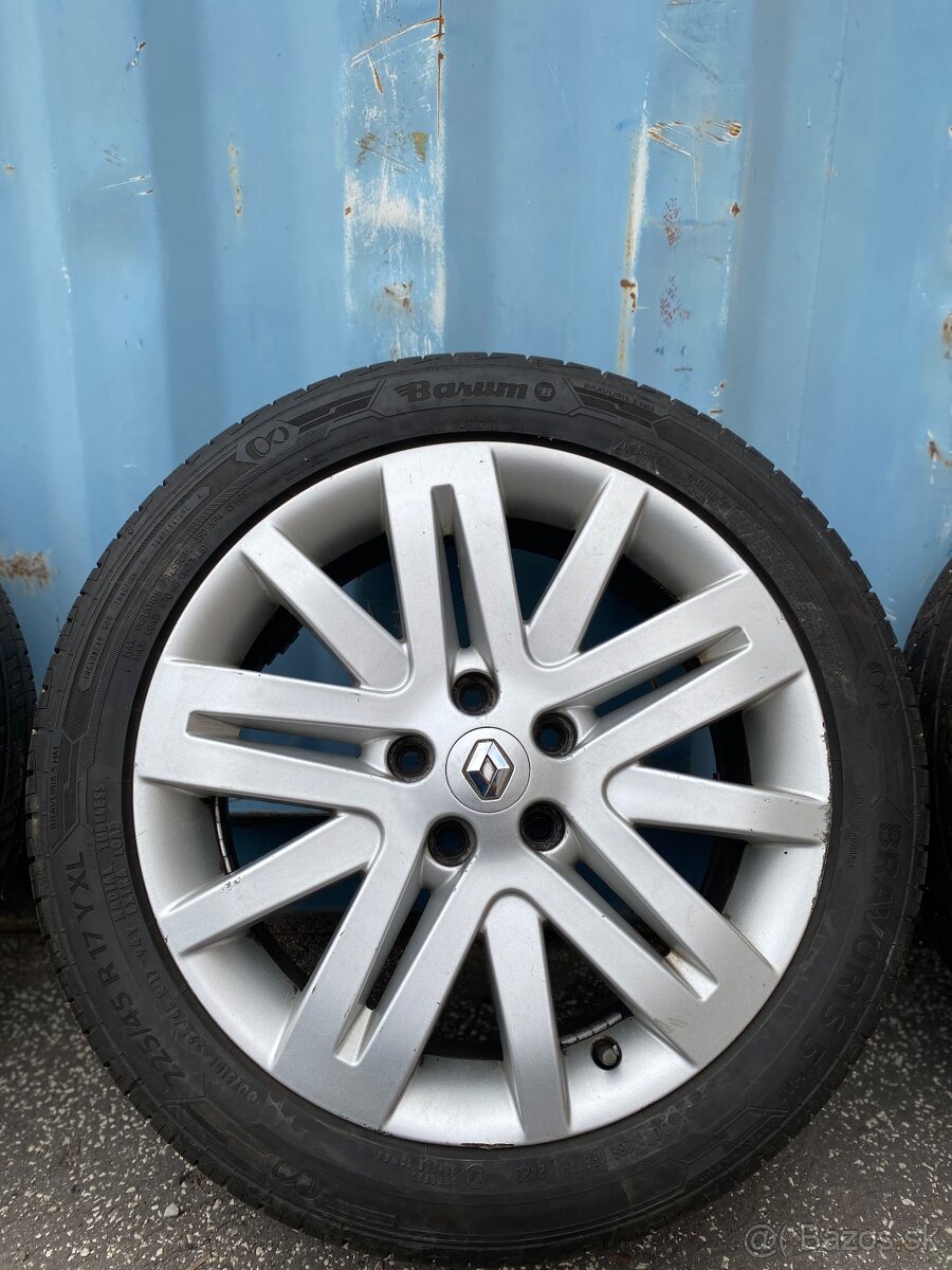 Originál disky 225/45 R17na RenaultLaguna 2 , 2005 - 6