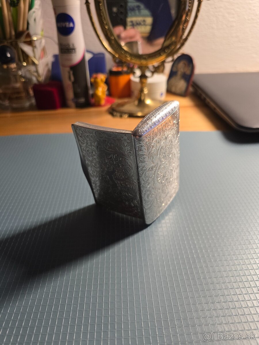 Strieborná tabatierka rok 1864 812/1000 - 6