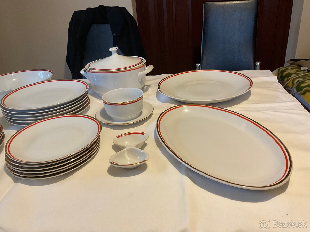 Porcelánová obedová súprava - 6