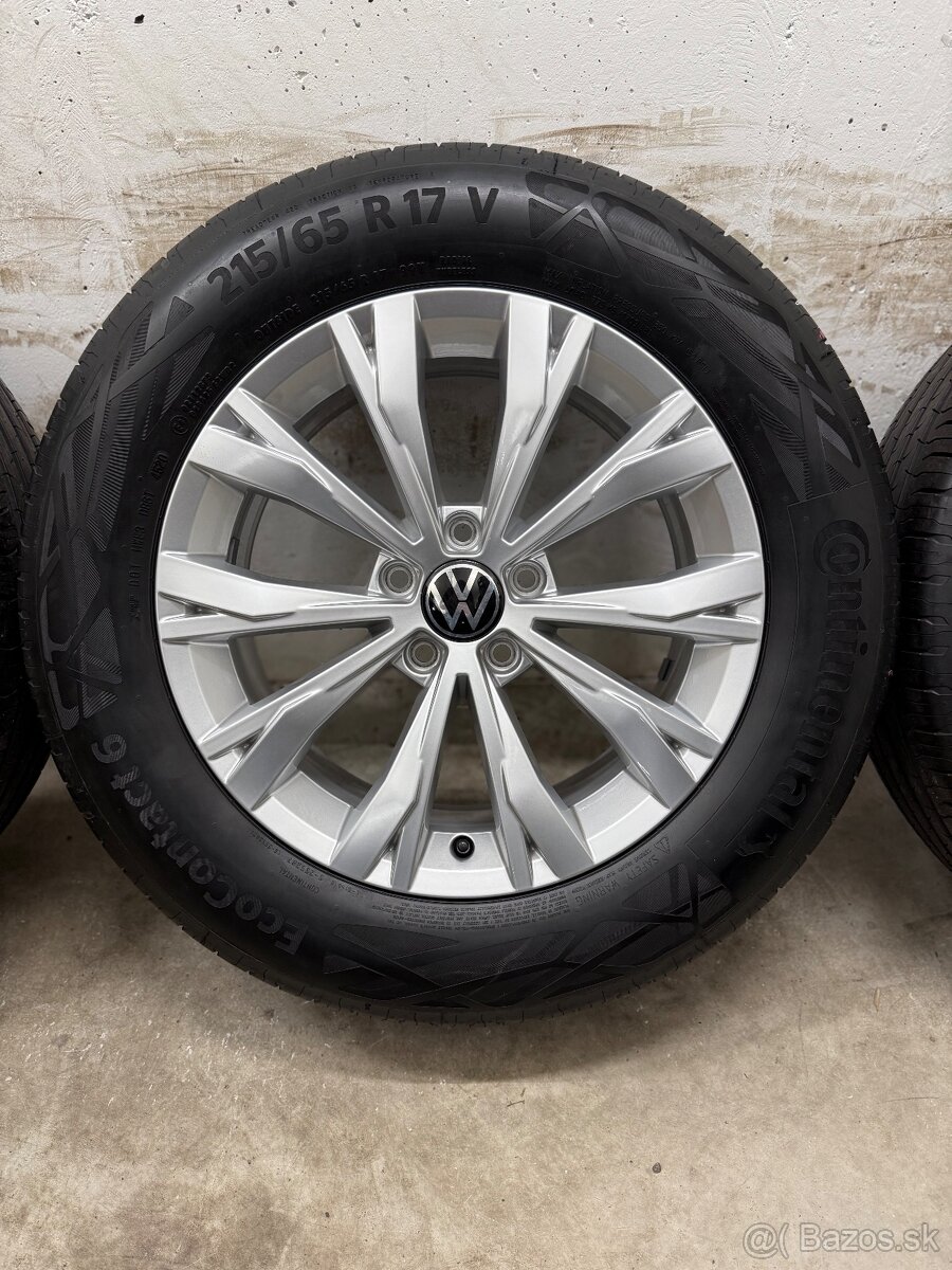 Letná sada VW Montana 5x112 R17 , 215/65/17 VW Tiguan Kodiaq - 6