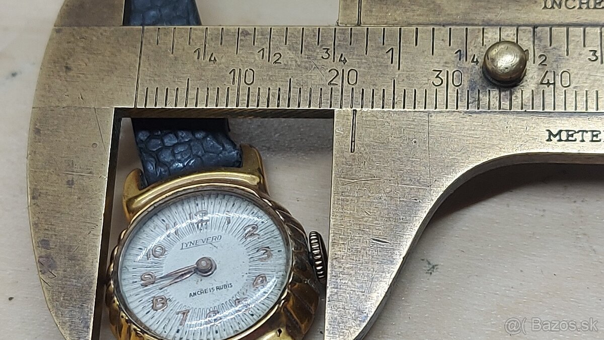 Predám funkčné dámske hodinky ANCRE 15 rubis Lyne verd 16 € - 6