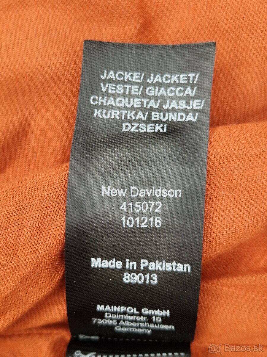 Pánská kožená bunda Freaky Nation velikost L - 6