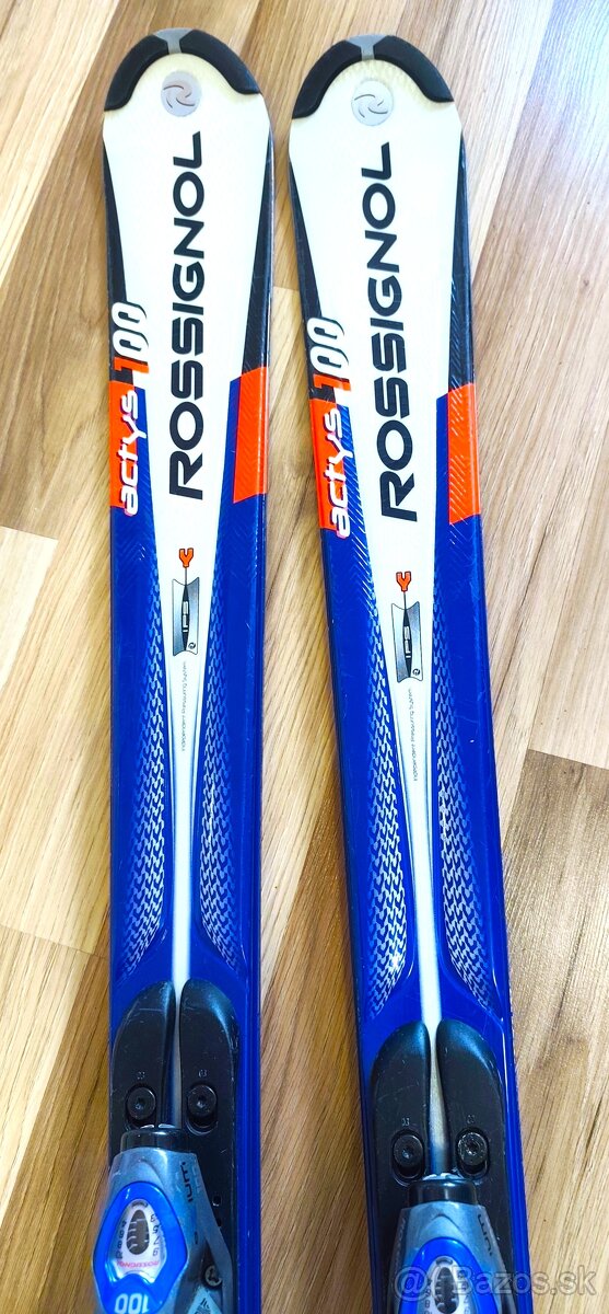 ZNAČKOVÉ KRÁSNE LYŽE ROSSIGNOL 154 cm+s VIAZANIM - 6