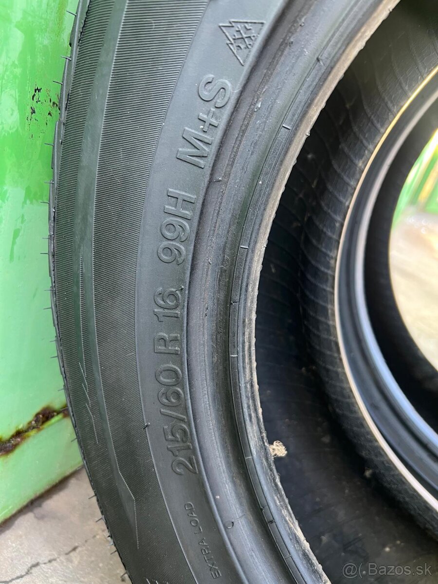 Zimné pneumatiky Vredestein 215/60R16 - 6