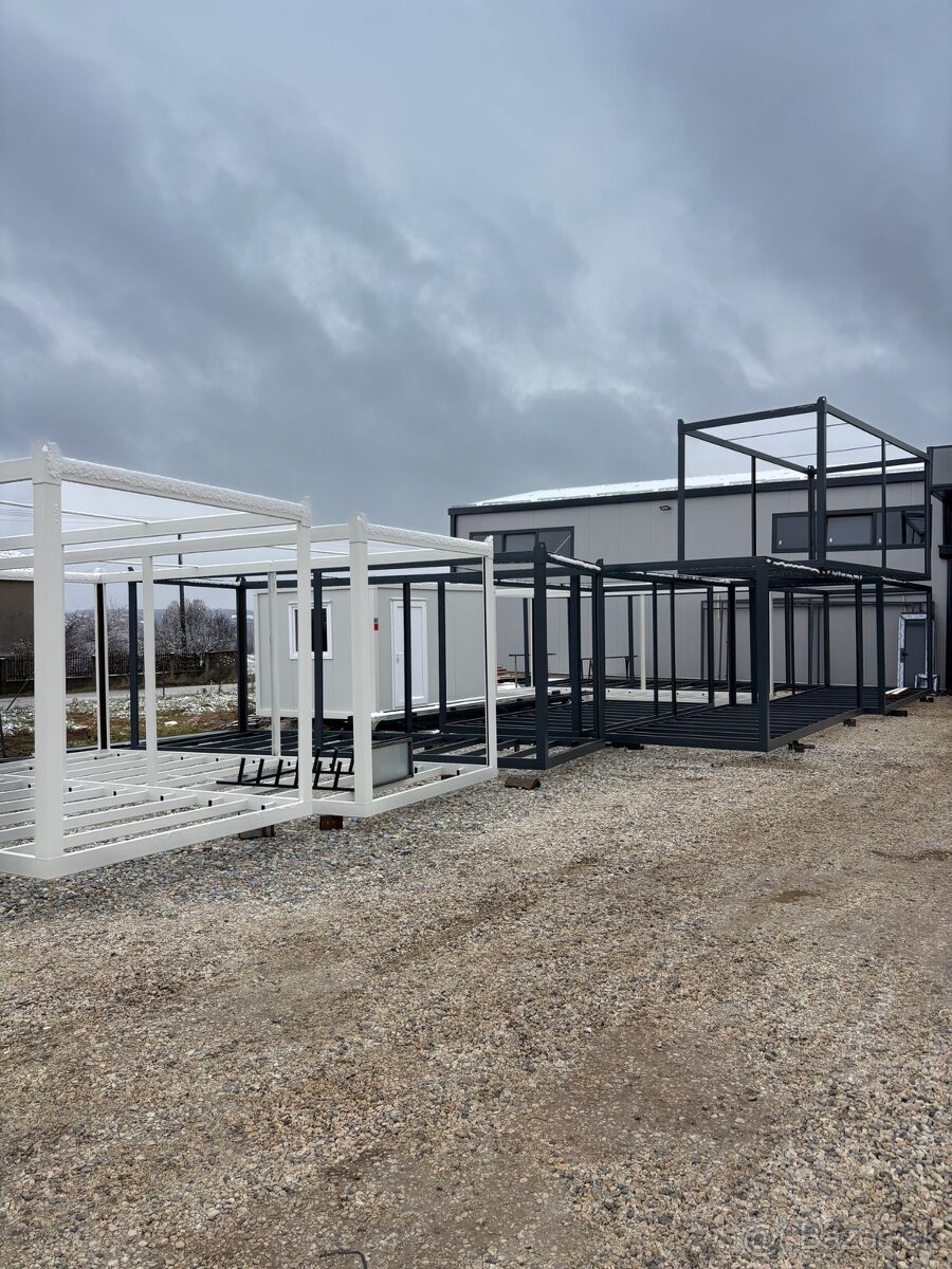 Modulový obytný kontajner - 3 x 2,4 m - PUR panel - PREDÁM - 6