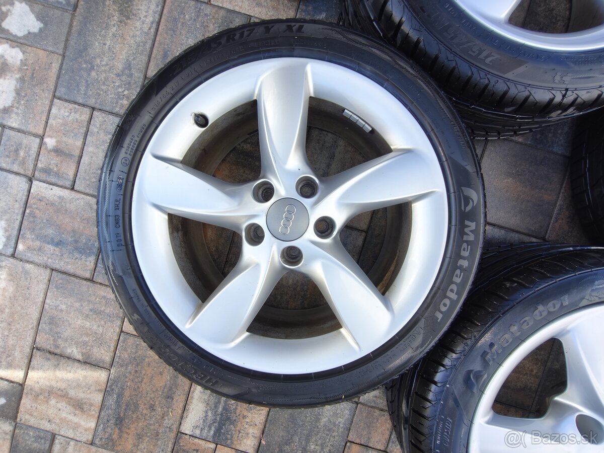 Audi disky+letné pneu - 6