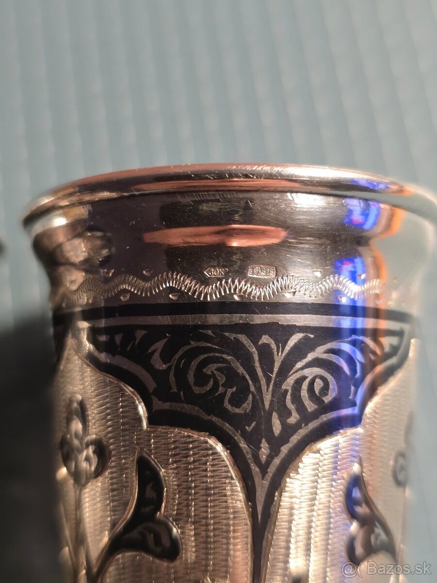 Sovietske strieborné poháre 875/1000 - 6