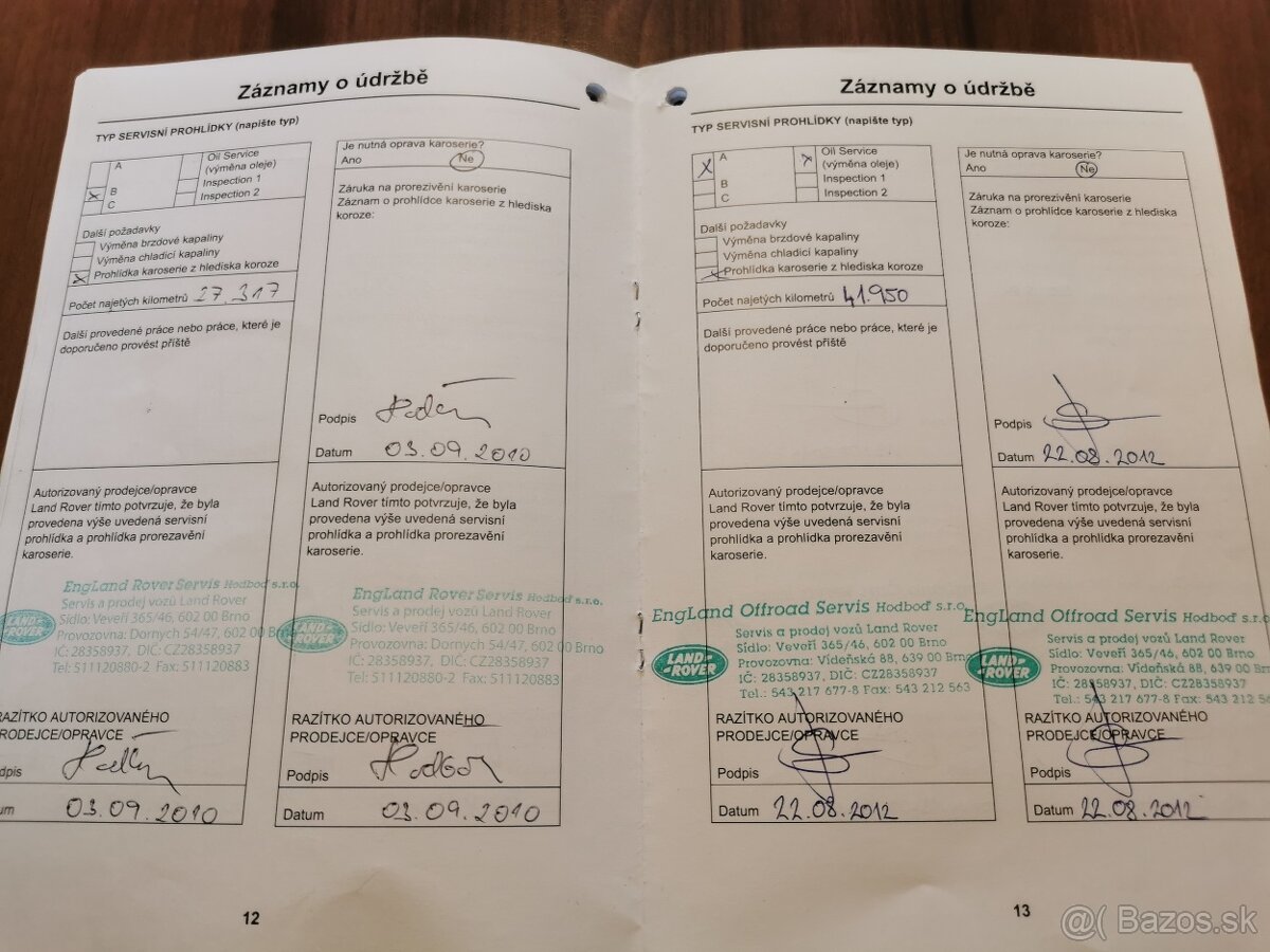 Prodám motor Land Rover Range Rover Sport 2.7 TDV6 - 6