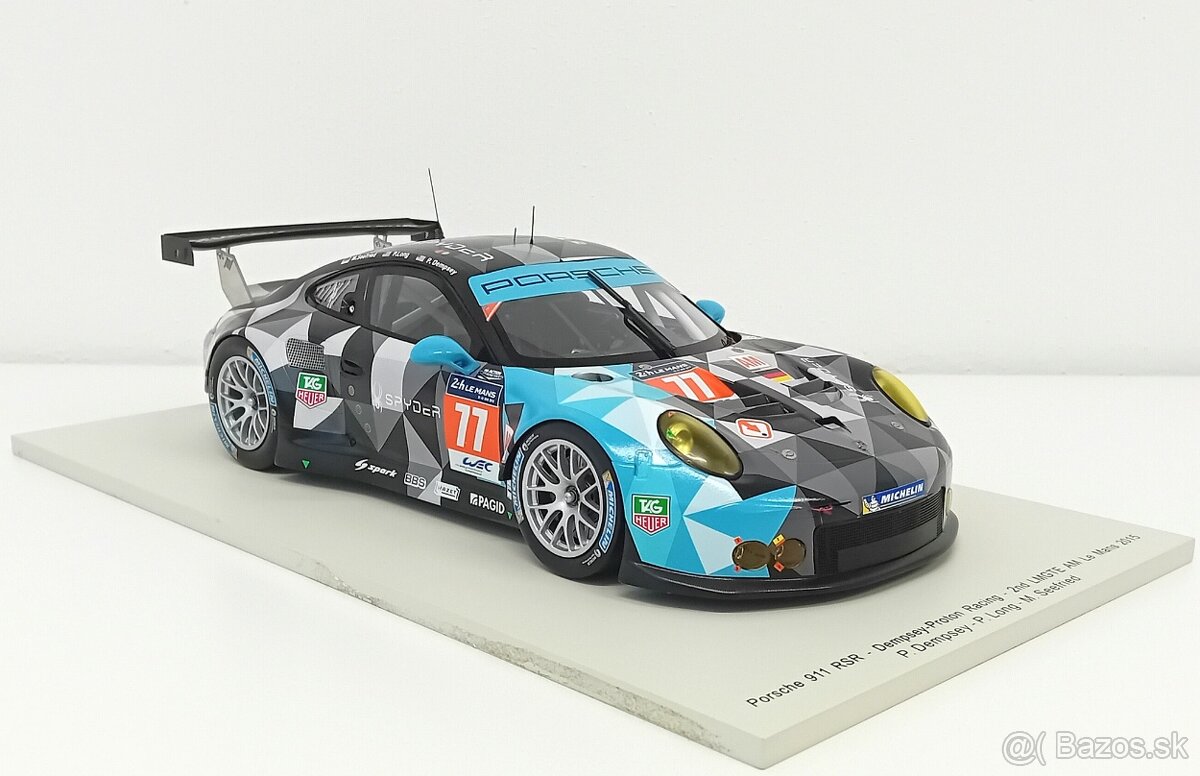 1:18 Spark Porsche 911 RSR 24h Le mans 2015 - 6