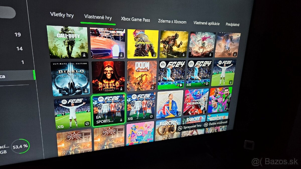 Xbox one S all digital + 130hier a 2 joypady - 6