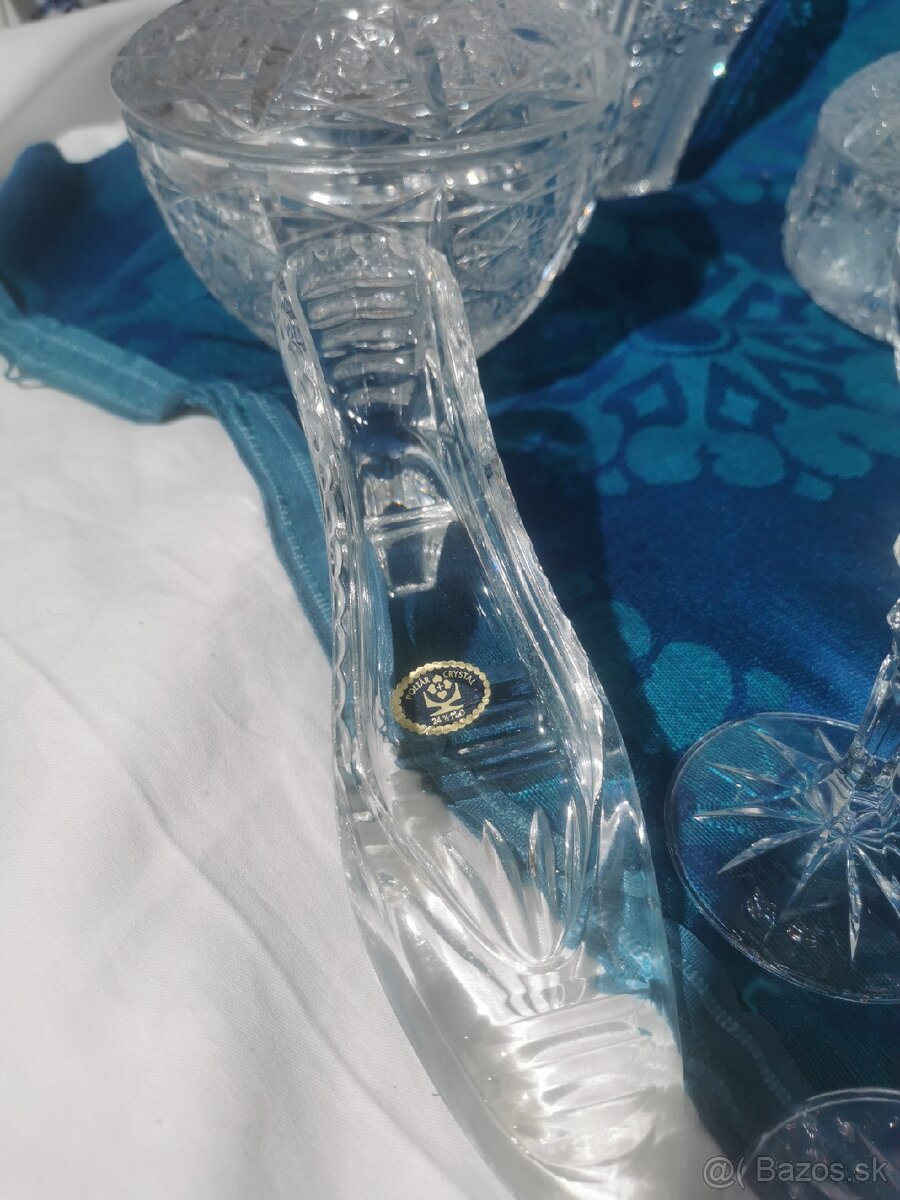 Krištáľ, brúsený krištáľ - 6