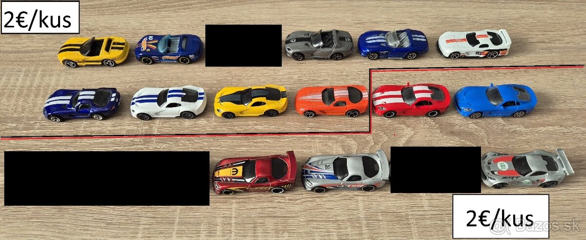 Hot Wheels Matchbox Majorette Maisto 1 - 6