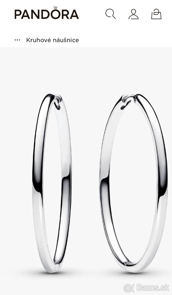 NÁUŠNICE PANDORA-KRUHY - 6