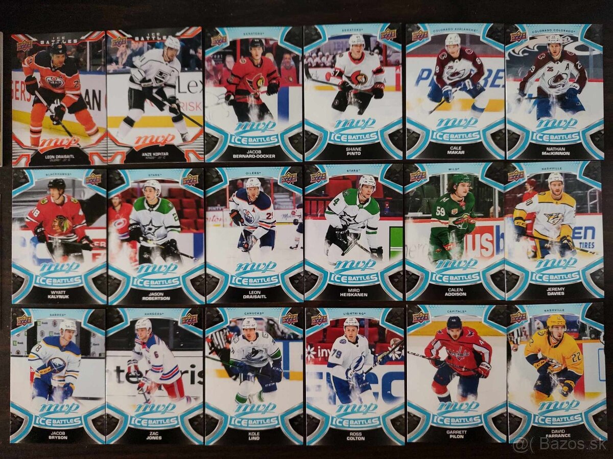 Predám kartičky NHL novšie ročníky (MVP,UD series) - 6