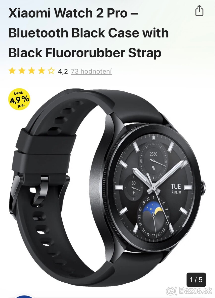 Smart Xiaomi Watch 2 Pro - black - 6