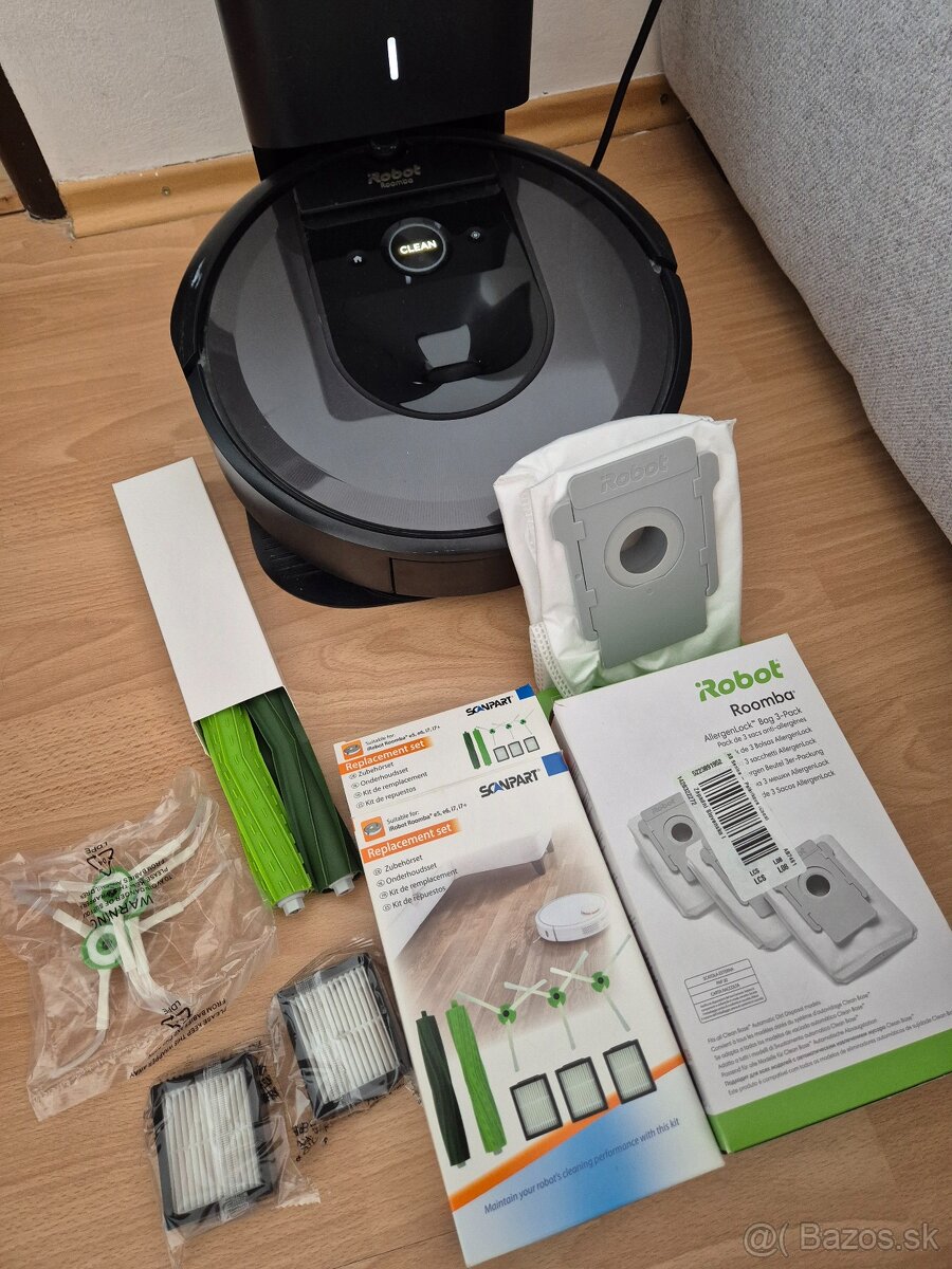 Robotický vysávač i Robot Roomba i7+ clean base - 6