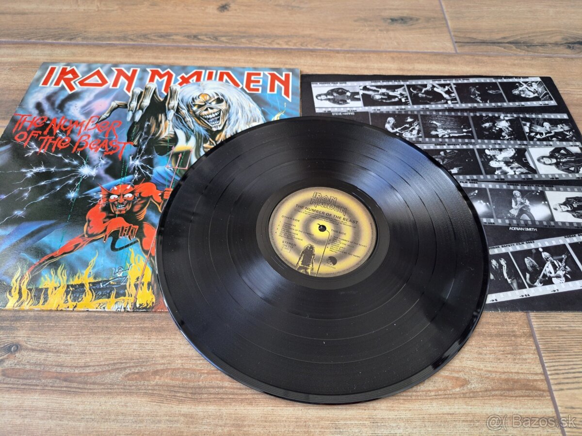 Lp IRON MAIDEN- The Number of the Beast - 6