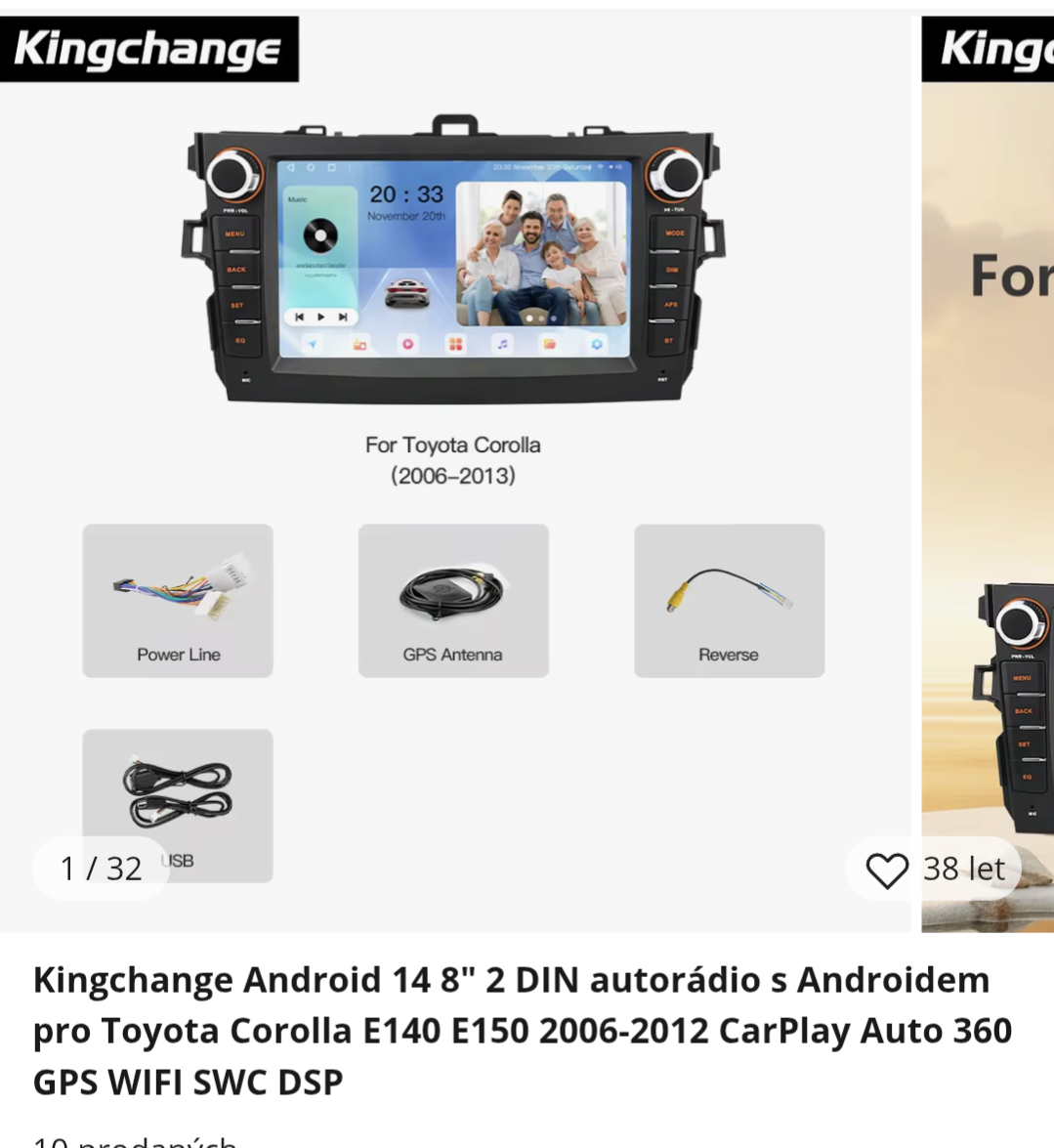 2din kingchange android 14 toyota corola b15 - 6
