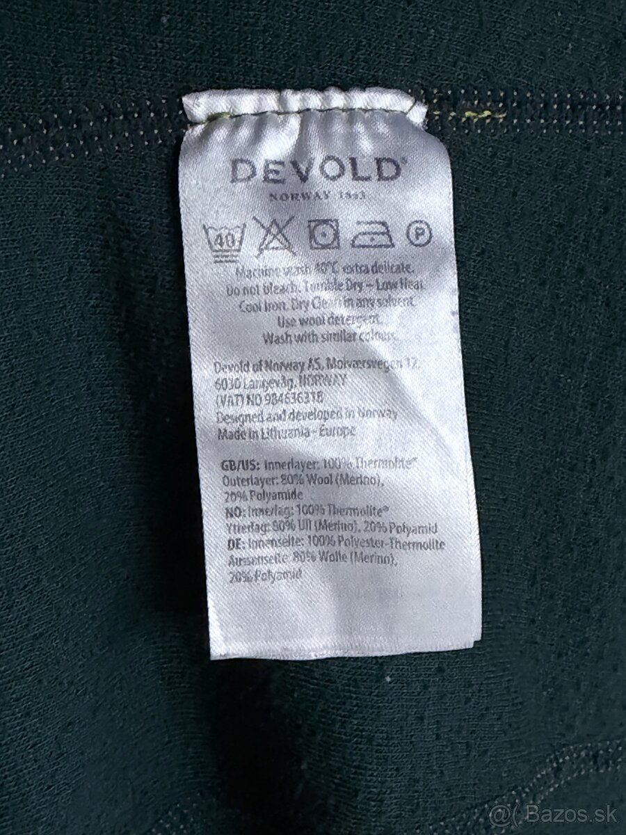 Tričko s dl. rukávom Devold Duo Active Merino 205 Shirt Man - 6