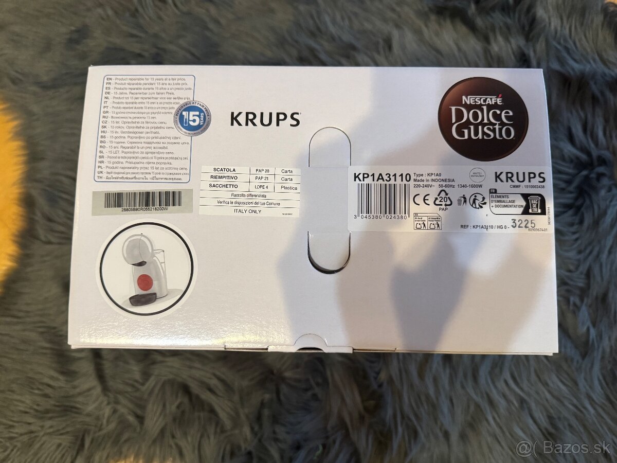 Kávovar Dolce Gusto Piccolo XS - 6