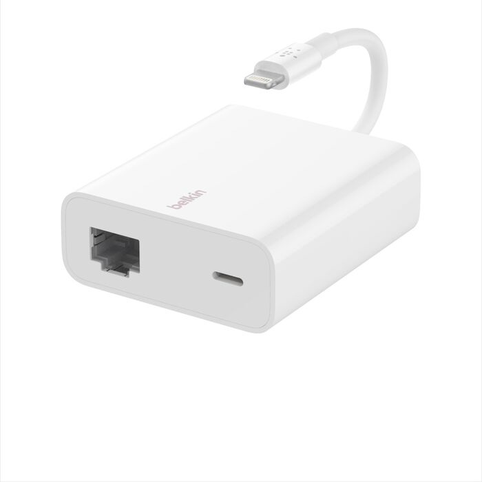 Belkin Lightning Ethernet adaptér – priamo pre iPad/iPhone - 6