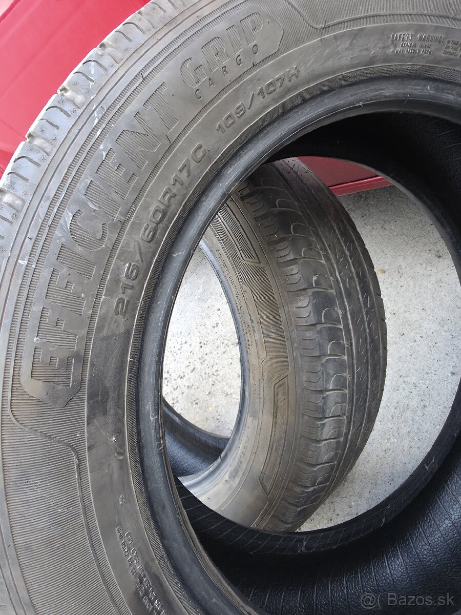 215/60 R17C letne Goodyear - 6