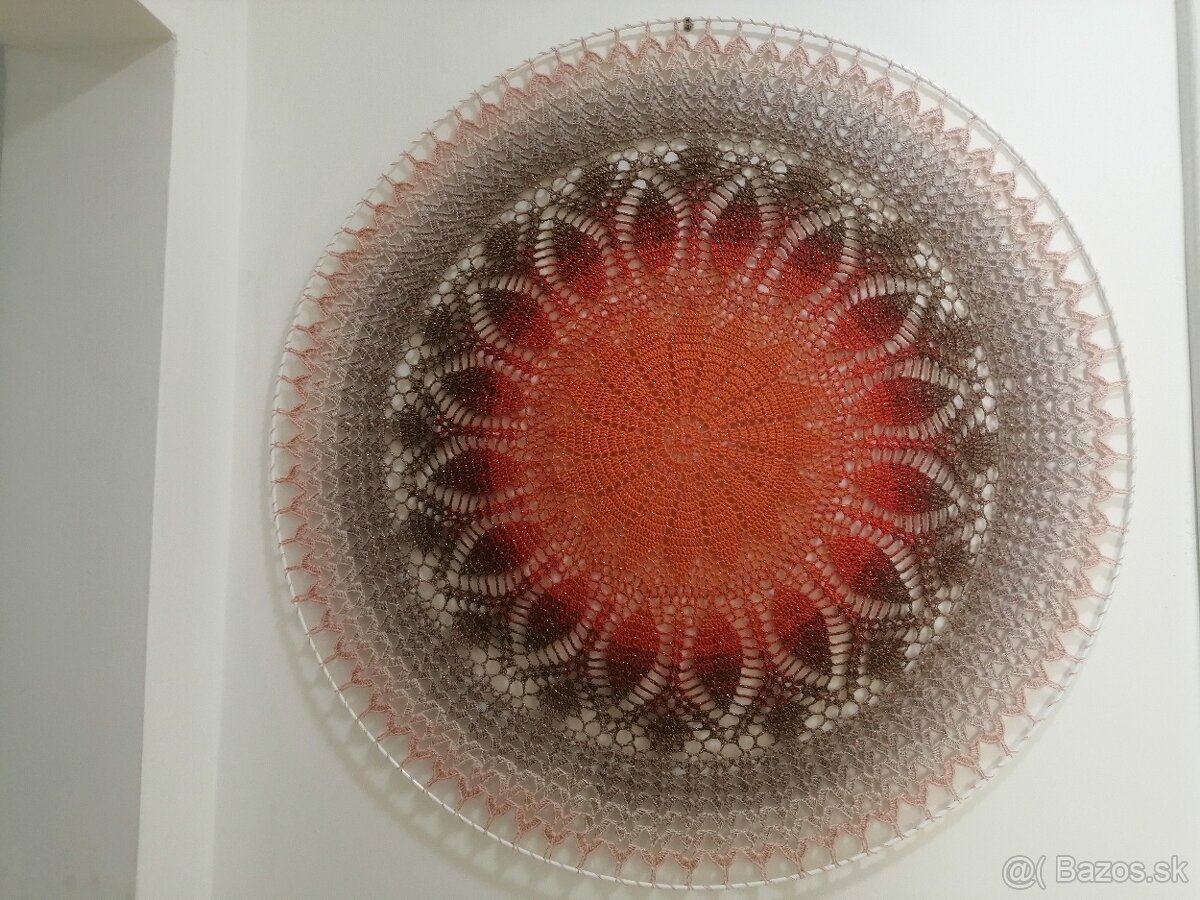 Hačkovaná mandala 2 - 6