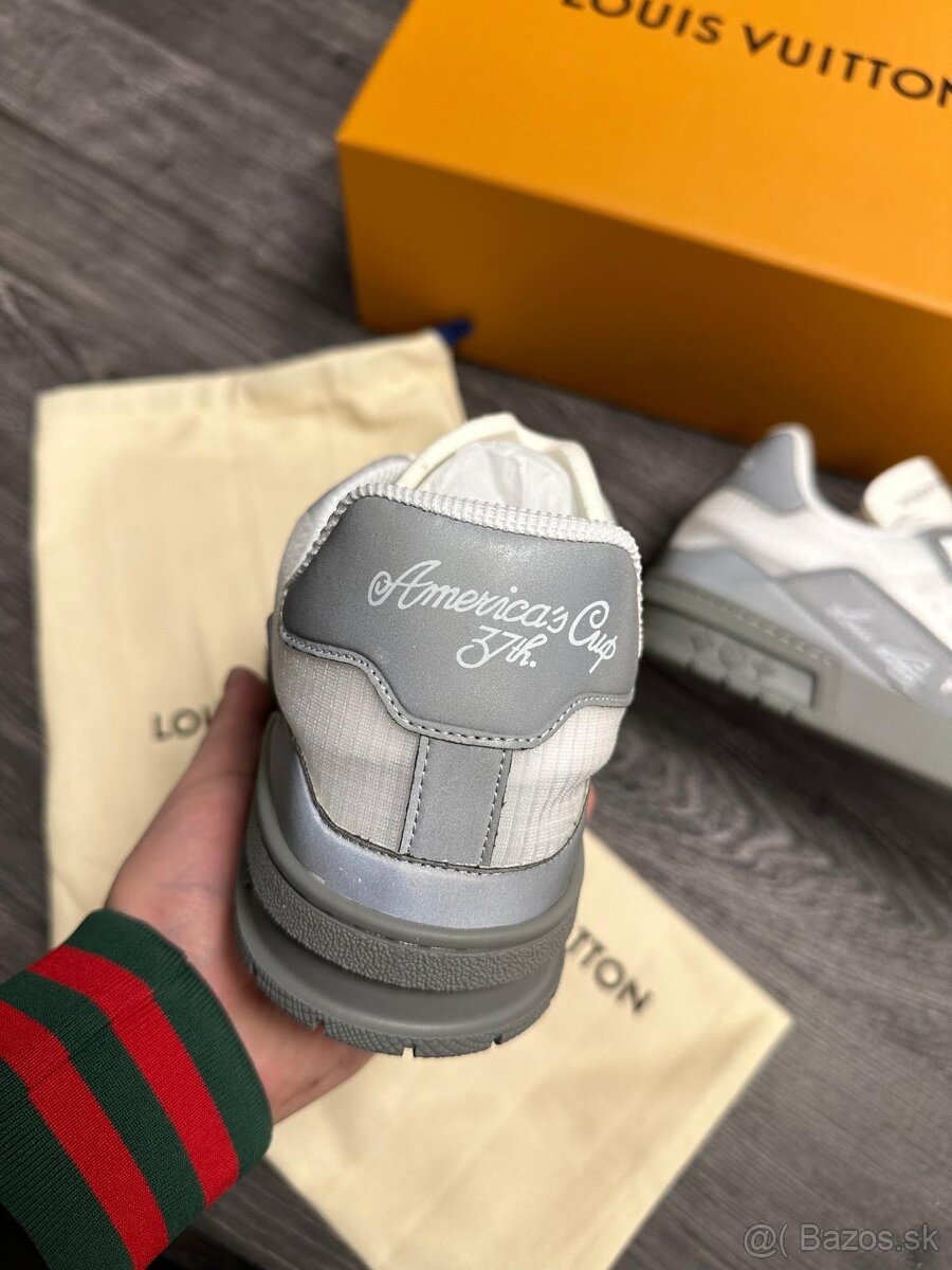 Louis Vuitton tenisky šede Komplet balenie - 6