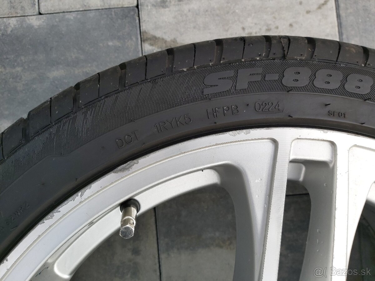 Hlinikové disky s letnými gumami WV Sharan/Alhambra - 6