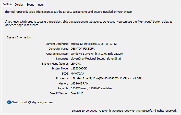 Lenovo M70q Gen 4/ i5 CPU/ 16GB RAM/ 512GB SSD - 6