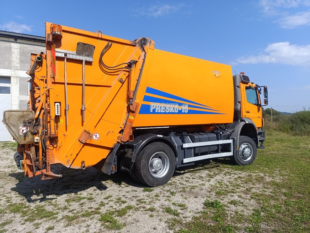 MERCEDES AXOR 1836AK 4x4 ,,nosič výmenných nádstavieb" - 6