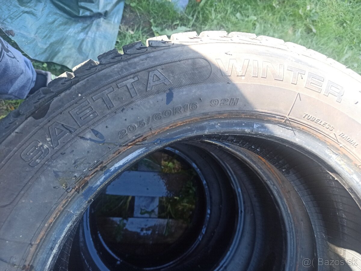 Zimné gumy R17 R16 - 6