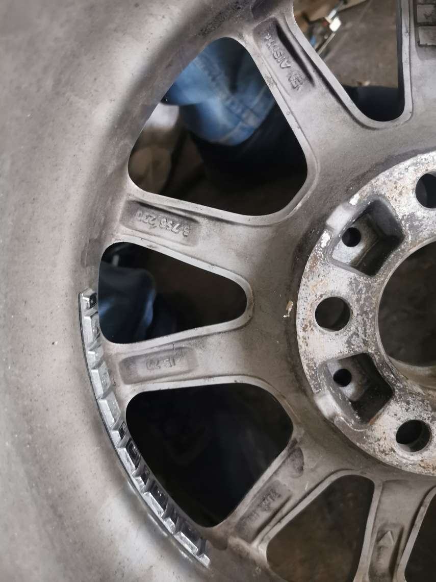 1x alu disk 225-55 R16 5x 7jx16 h2 - 6