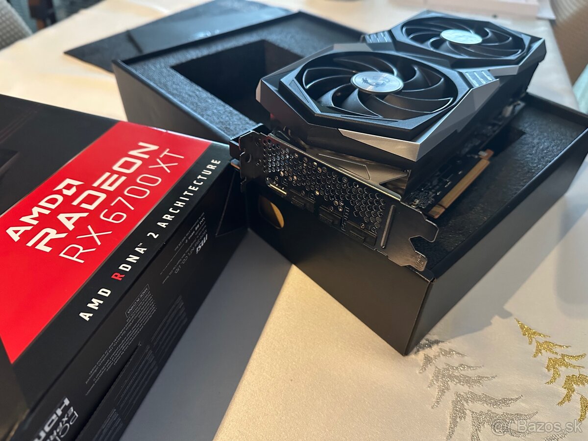 MSI Radeon RX 6700 XT GAMING X 12G (12GB), TOP stav, krabica - 6