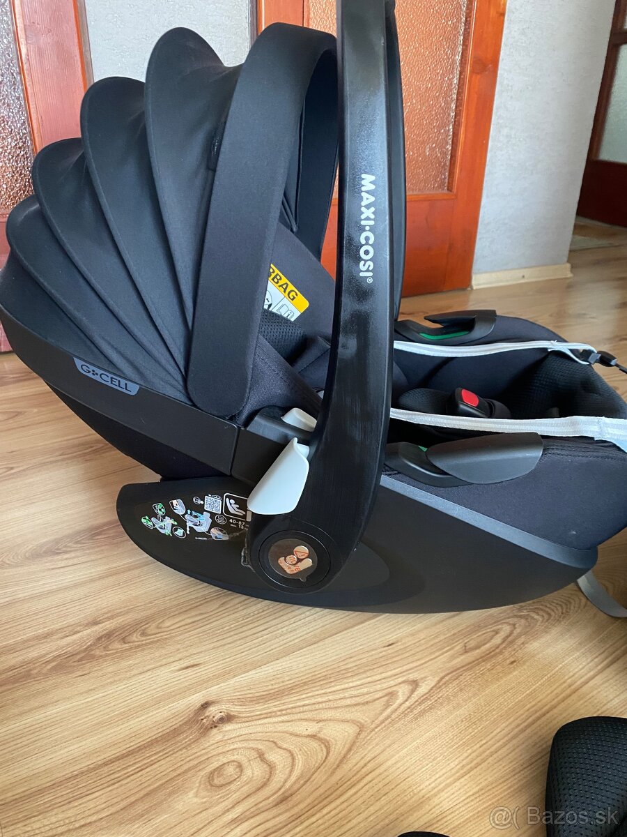 Vajíčko Maxi-Cosi Pebble +zakladna FamilyFix 360 Pro - 6